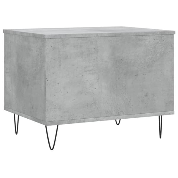 Soffbord betonggrå 60x44,5x45 cm konstruerat trä