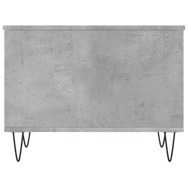 Soffbord betonggrå 60x44,5x45 cm konstruerat trä