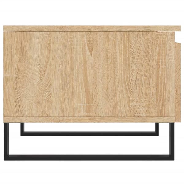 sofaborde 2 stk. 50x46x35 cm konstrueret træ sonoma-eg