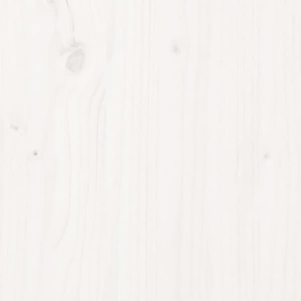 Soffbord vit 80x55x40,5 cm massiv furu