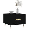 Miniatyrbillede 3 af 10: sofabord 50x50x40 cm konstrueret træ sort