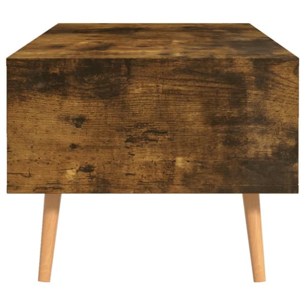 Soffbord rökt ek 100x49,5x43 cm konstruerat trä