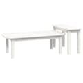 Miniatyrbild 5 av 10: Satsbord 2 st vit massiv furu