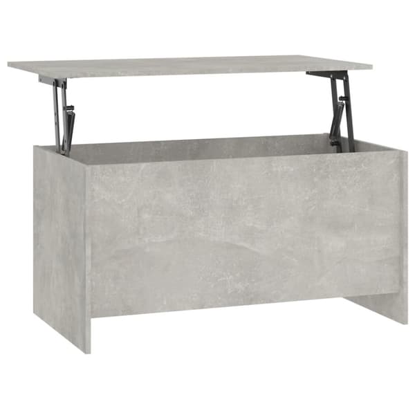Soffbord betonggrå 102x55,5x52,5 cm konstruerat trä