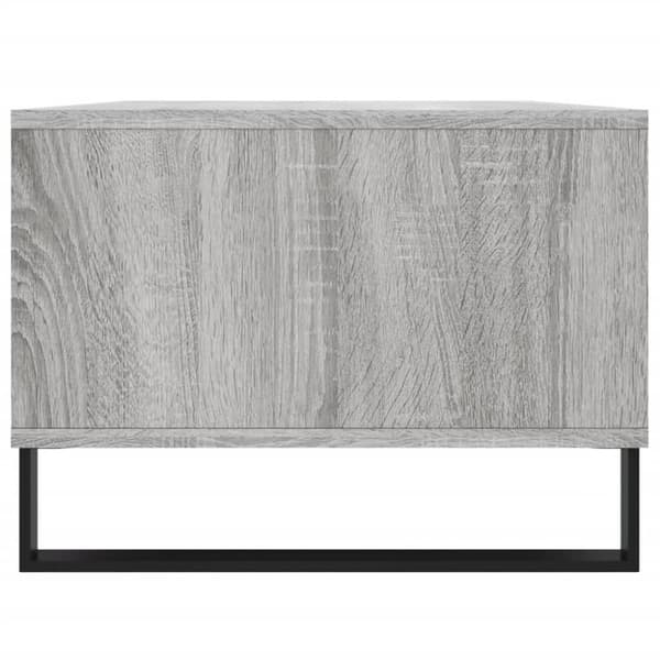 Soffbord grå sonoma 90x50x36,5 cm konstruerat trä