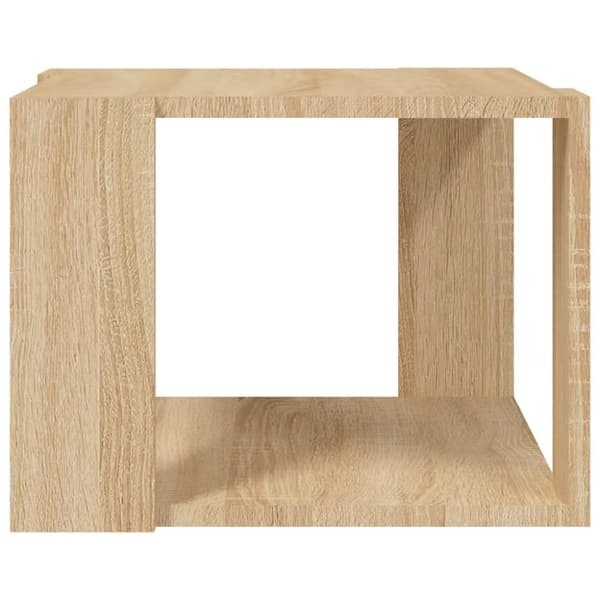 Soffbord sonoma-ek 40x40x30 cm konstruerat trä