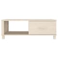 Miniatyrbillede 5 af 9: sofabord HAMAR 100x55x35 cm massivt fyrretræ honningbrun