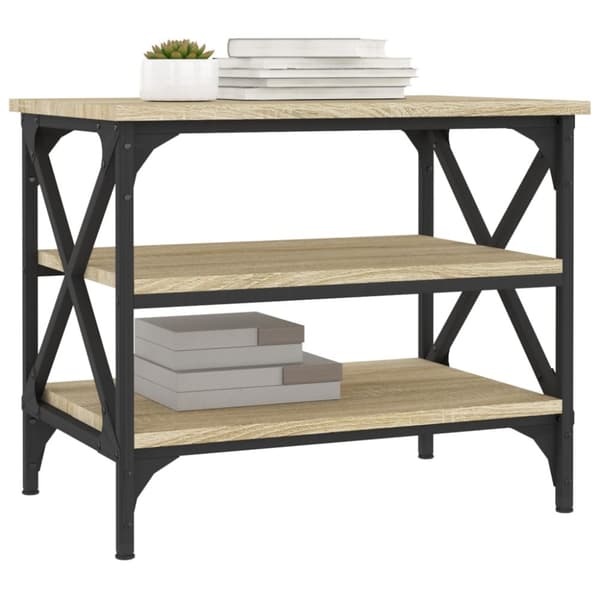 Soffbord sonoma ek 55x38x45 cm konstruerat trä