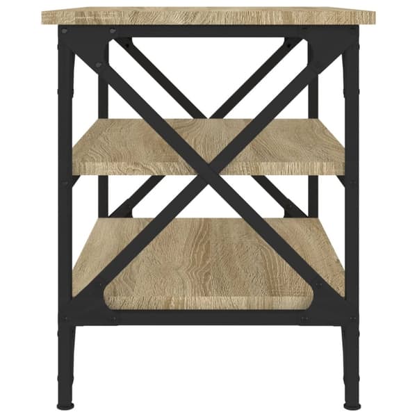 Soffbord sonoma ek 55x38x45 cm konstruerat trä