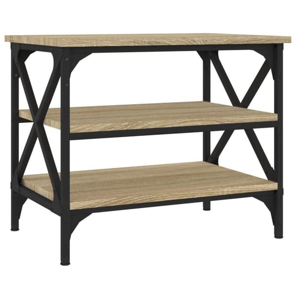 Soffbord sonoma ek 55x38x45 cm konstruerat trä
