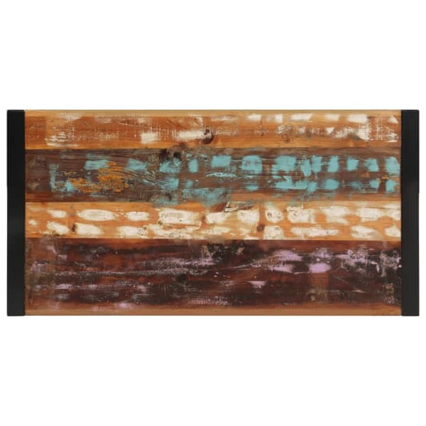 Soffbord 120x60x40 cm massivt återvunnet trä