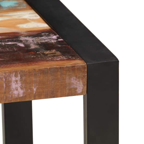Soffbord 120x60x40 cm massivt återvunnet trä