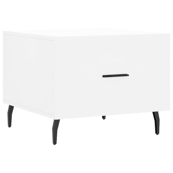 Soffbord svart 50x50x40 cm konstruerat trä
