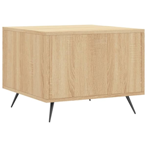 Soffbord sonoma-ek 50x50x40 cm konstruerat trä