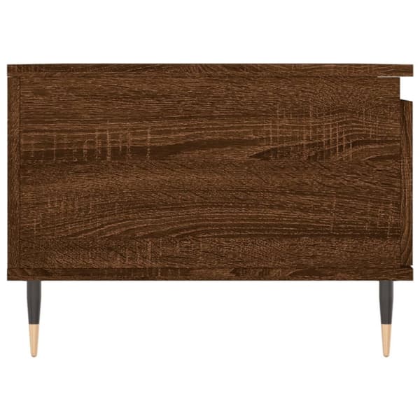 Sohvapöytä ruskea tammi 90x50x36,5 cm tekninen puu