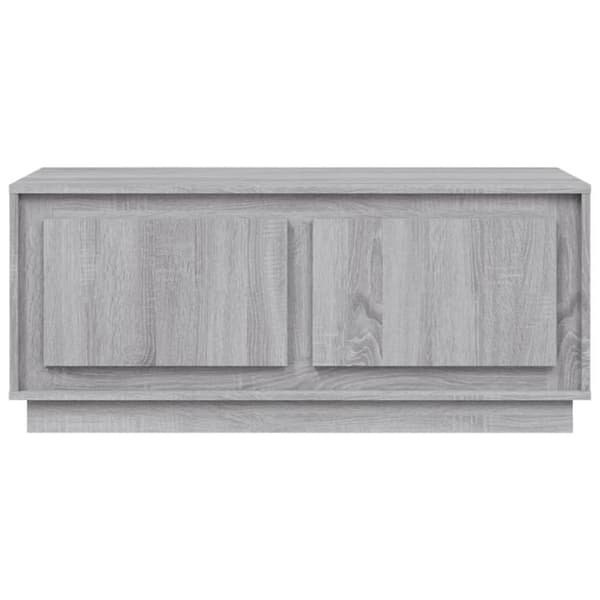 Sohvapöytä harmaa Sonoma 102x50x44 cm tekninen puu