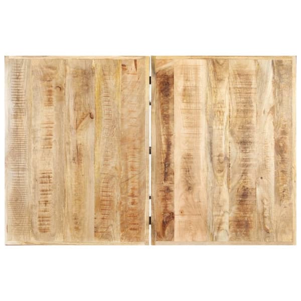 Soffbord 142x90x42 cm massivt mangoträ