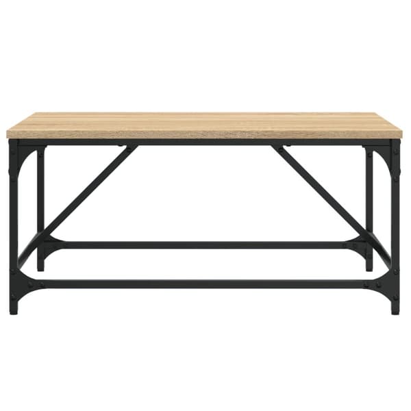 Soffbord sonoma-ek 75x50x35 cm konstruerat trä