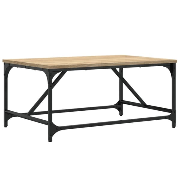 Soffbord sonoma-ek 75x50x35 cm konstruerat trä