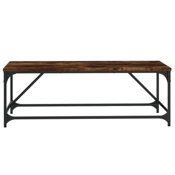 Sohvapöytä savutammi 100x50x35 cm tekninen puu