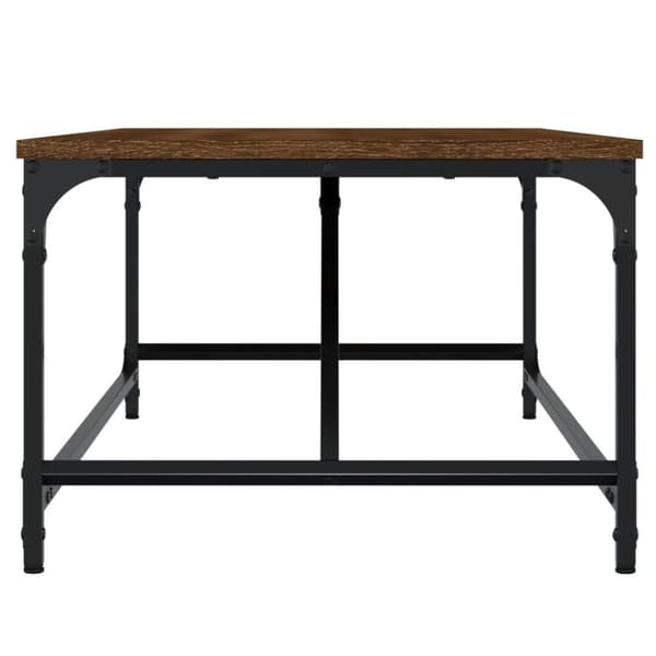 Sohvapöytä ruskea tammi 100x50x35 cm tekninen puu