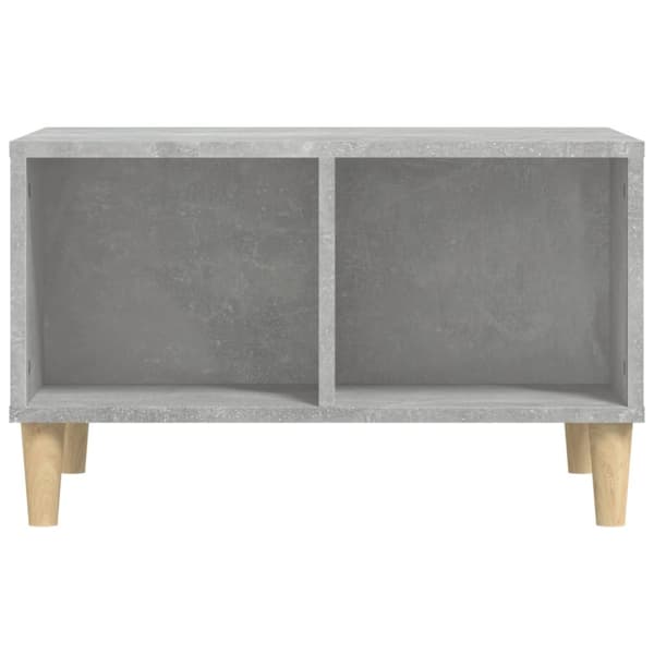 Soffbord betonggrå 60x50x36,5 cm konstruerat trä