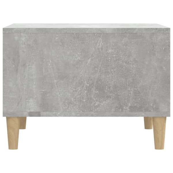 Soffbord betonggrå 60x50x36,5 cm konstruerat trä