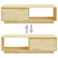 Miniatyrbild 9 av 10: Soffbord 110x50x33,5 cm massiv furu