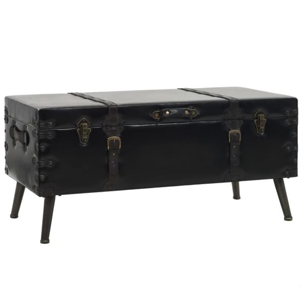 Soffbord MDF och stål 102x51x48 cm