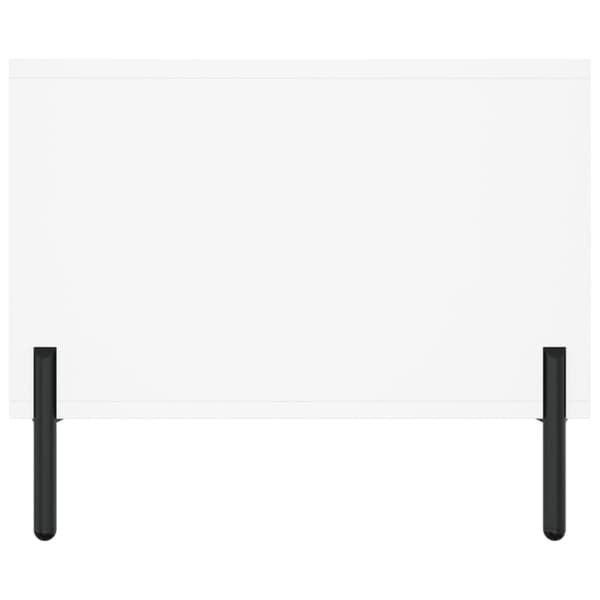 sofabord 102x50x40 cm konstrueret træ hvid