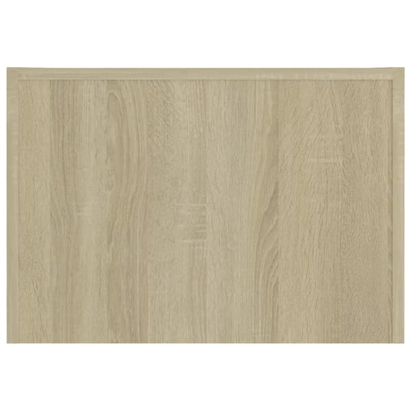 Soffbord sonoma-ek 50x50x35 cm konstruerat trä