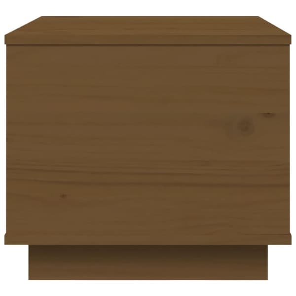 Soffbord honungsbrun 40x50x35 cm massiv furu