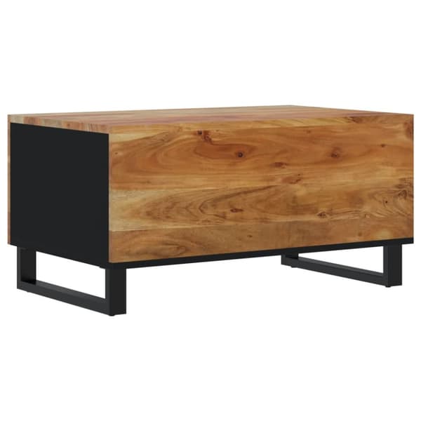 Sohvapöytä 80x50x40 cm täysi akasiapuu ja tekninen puu