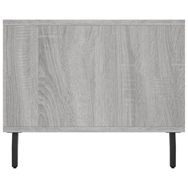 Sohvapöytä harmaa Sonoma 102x50x40 cm tekninen puu