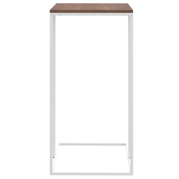 sidebord 40x30x59 cm konstrueret træ hvid