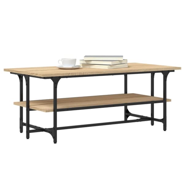 Soffbord Sonoma ek 100x50x40 cm konstruerat trä