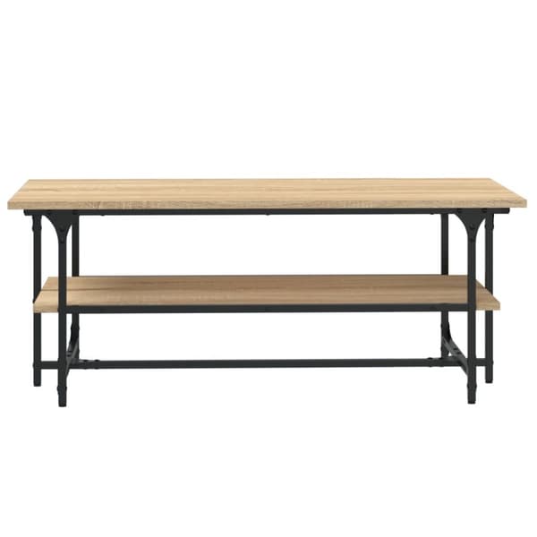 Soffbord Sonoma ek 100x50x40 cm konstruerat trä