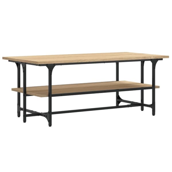 Soffbord Sonoma ek 100x50x40 cm konstruerat trä