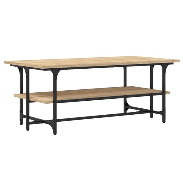Soffbord Sonoma ek 100x50x40 cm konstruerat trä