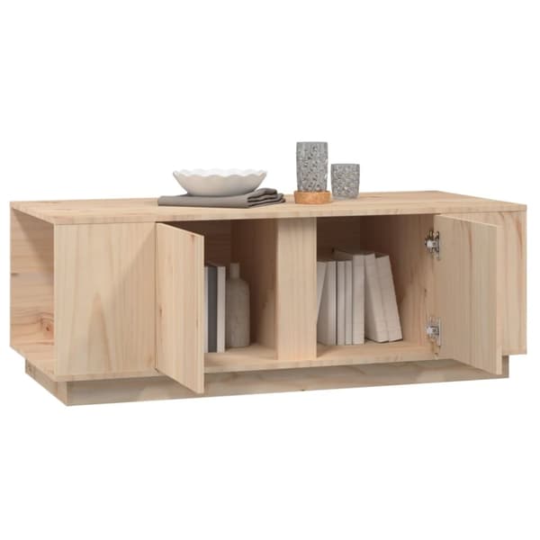 Soffbord 110x50x40 cm massiv furu