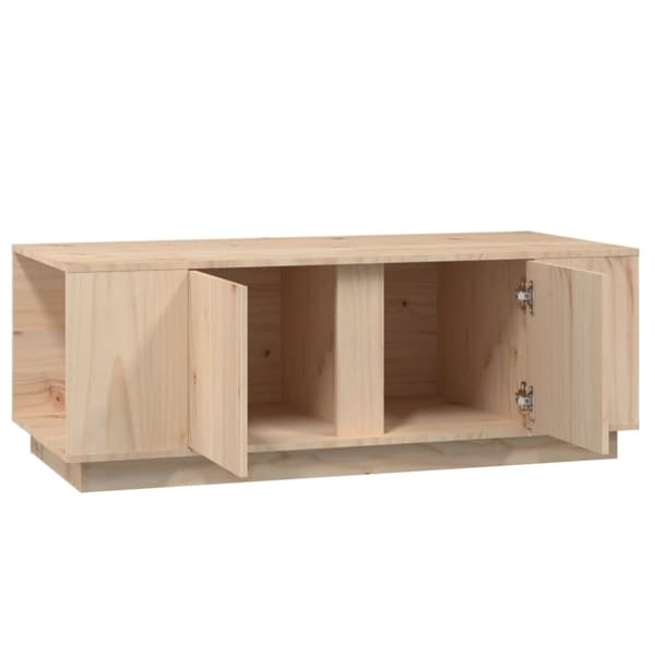 Soffbord 110x50x40 cm massiv furu