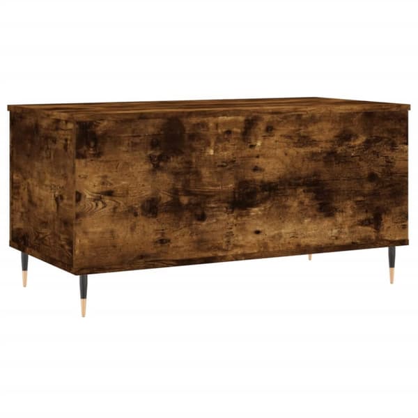 Soffbord rökfärgad ek 90x44,5x45 cm konstruerat trä