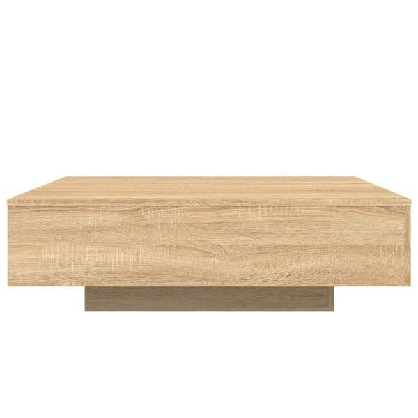 Soffbord sonoma-ek 100x100x31 cm konstruerat trä