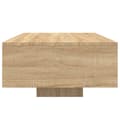 Miniatyrbild 6 av 10: Soffbord med LED sonoma-ek 85x55x31 cm
