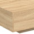 Miniatyrbild 9 av 10: Soffbord med LED sonoma-ek 85x55x31 cm