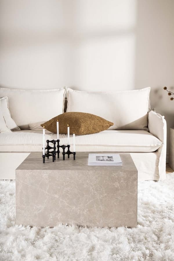 York sofabord beige.
