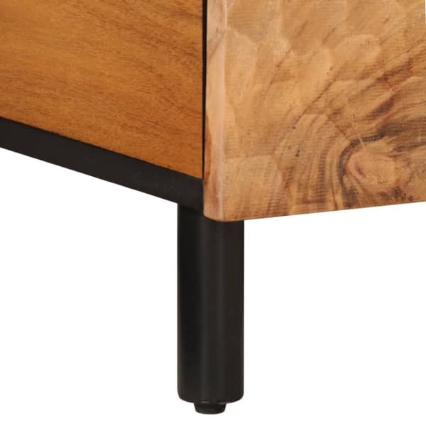 vidaXL sofabord 100x54x40 cm massivt akacietræ