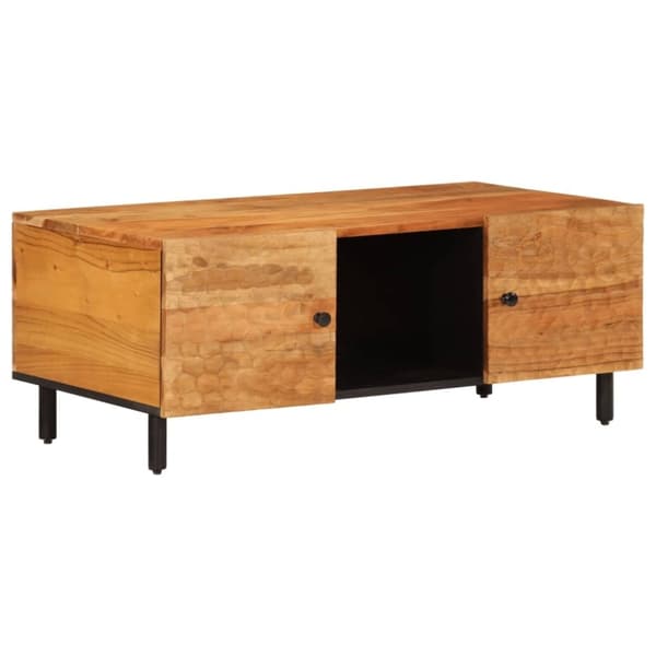 vidaXL sofabord 100x54x40 cm massivt akacietræ