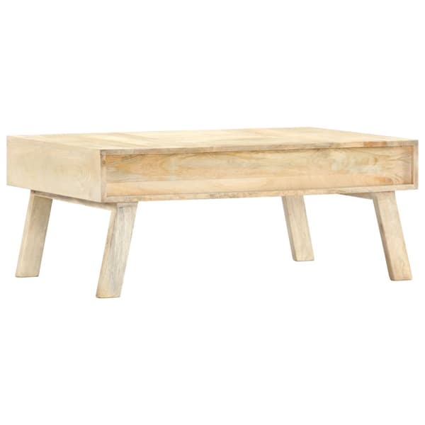 Soffbord 100x60x40 cm massivt mangoträ