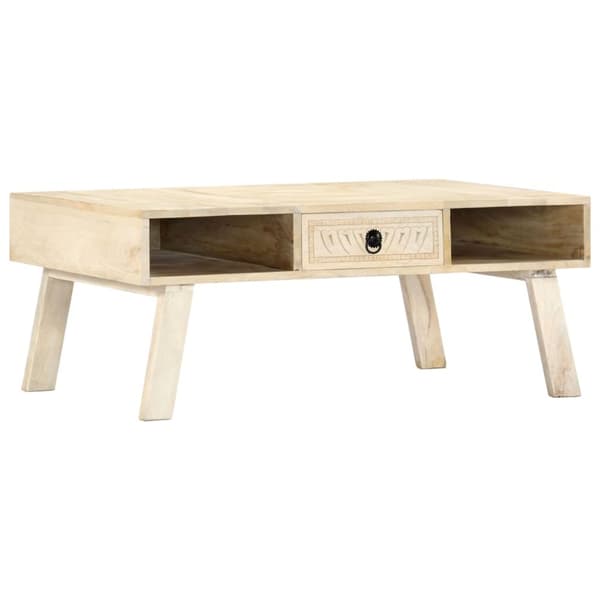 Soffbord 100x60x40 cm massivt mangoträ